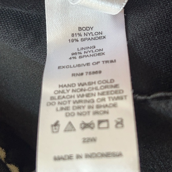 22W Ocean Dream Retro Boy Leg Halter 1 piece Swimsuit - never worn - Picture 4 of 6